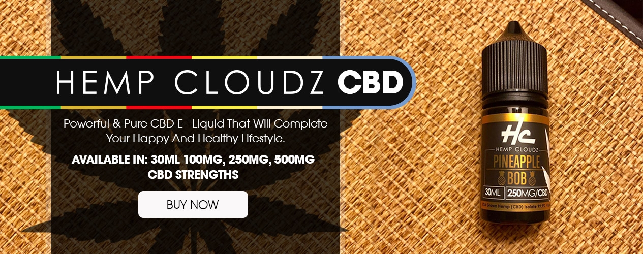 Hemp Cloudz CBD E-liquids are now available in the EU