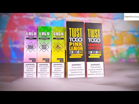 Some NEW NEW from Daddys Vapor! Twist-To-GO and Lulu Vape Bar Disposables Review!