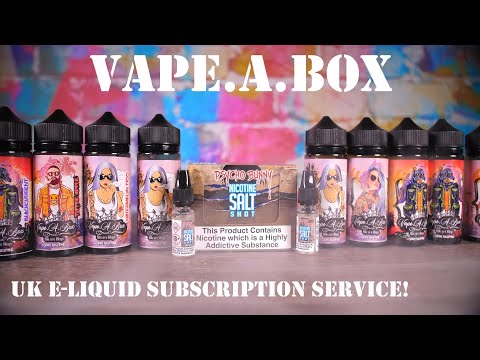 Meet Vape.A.Box ! UK E=Liquid Subscription Service! VapingwithTwisted420