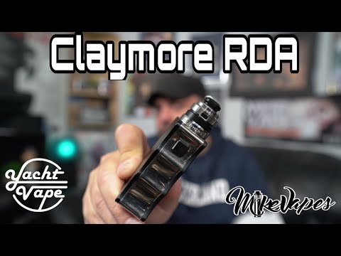 The Claymore Single Coil RDA By Yacht Vape