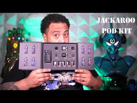 Water-Proof,Shock-Proof,AND Leak-Proof? Vandy Vape Jackaroo Pod Deluxe Kit Review!