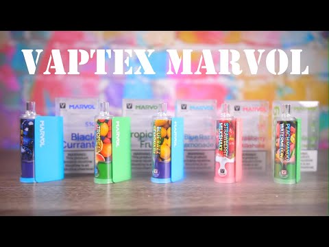 Sweet Goodness! Vaptex Marvol 6,000 Puff Review! VapingwithTwisted420