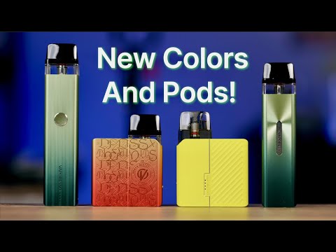 Vaporesso XROS Series New Colors & Configurations!
