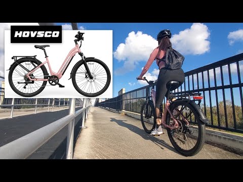 HOVSCO HovRanger 27.5″ Step-Thru Commuter eBike with Torque Sensor | Assembly & Ride