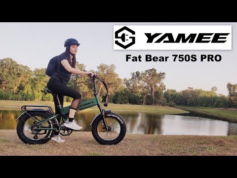 YAMEE Fat Bear 750S Pro | Fat Tire Folding eBike | Assembly & Ride