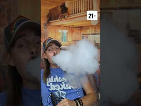 CRAZIEST Vapor Production From A Pod Vape Kit!! #shorts #vape