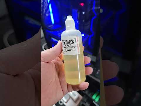 My Favorite ELiquid – Royal Vapes IOM Raspberry Custard! #mikevapes #royalvapesiom #raspberrycustard