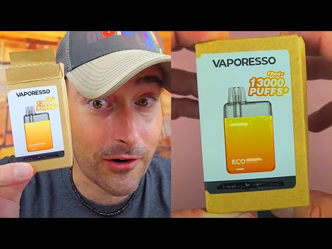 A Vape Kit That Offers 13,000 Puffs!! The Eco Nano By Vaporesso!