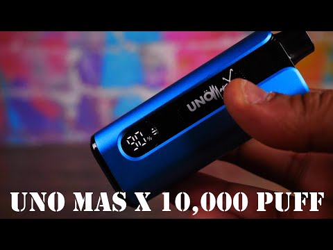 Disposable INNOVATION! Uno Mas X 10,000 Puff Review! VapingwithTwisted420
