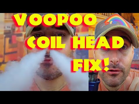 How To Make VooPoo Coil Heads Last longer And Not Leak!!