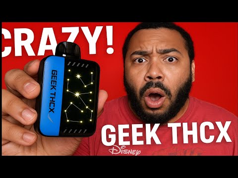 High-Tech or High AF? Geek THCX GT6000 Review! VapingwithTwisted420